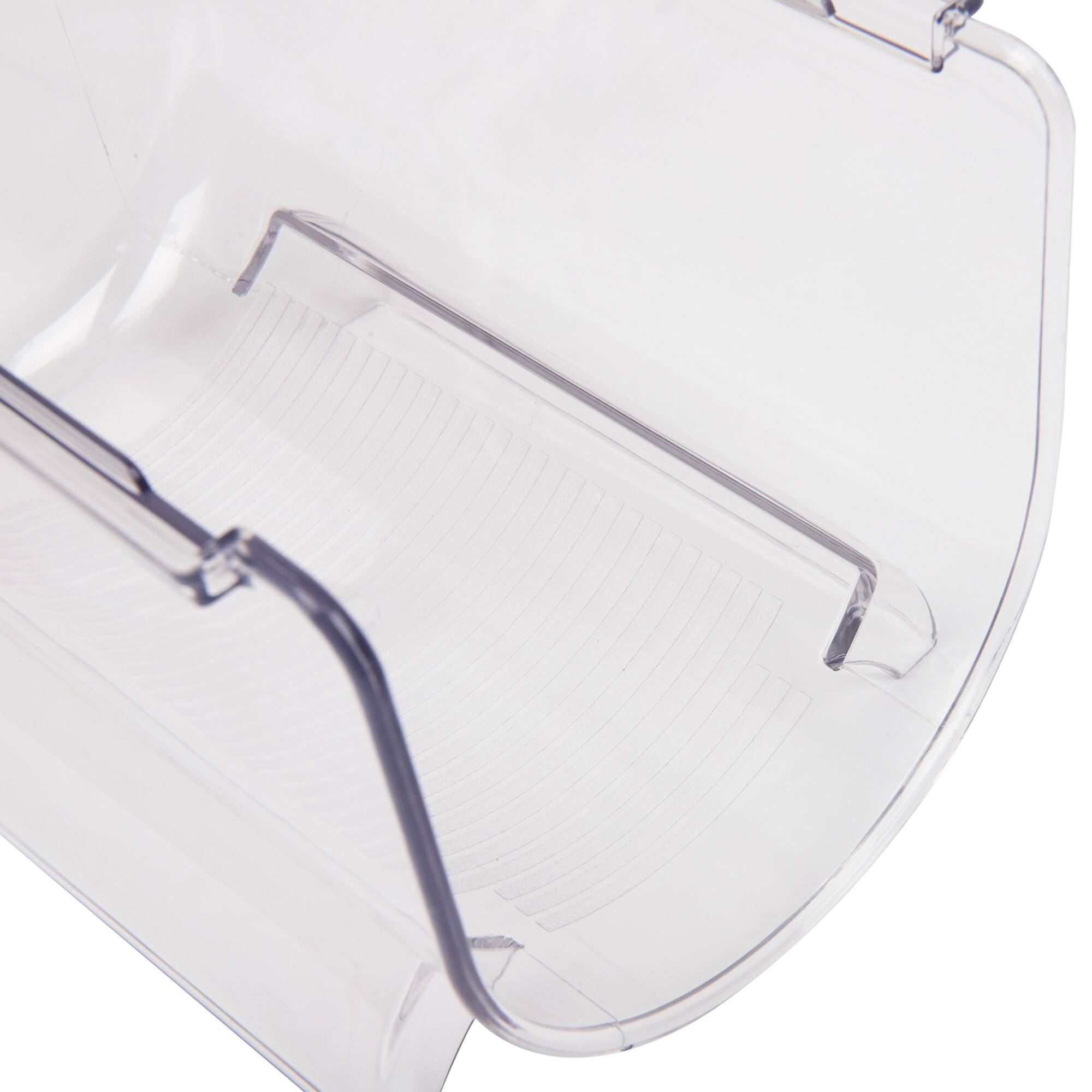 Mind Reader Clear Large 2 Liter Bottle Stackable Refrigerator Bin Storage Set